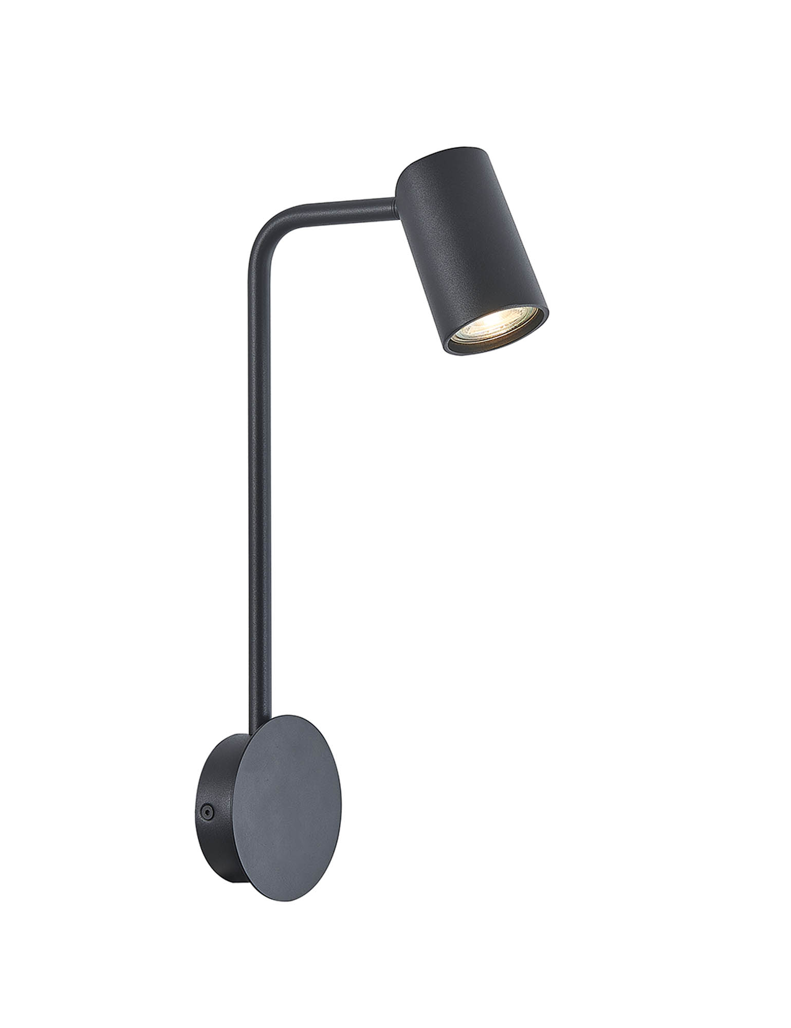 Sal Matt Black Wall Lights Mantra Fusion Armed Wall Lights